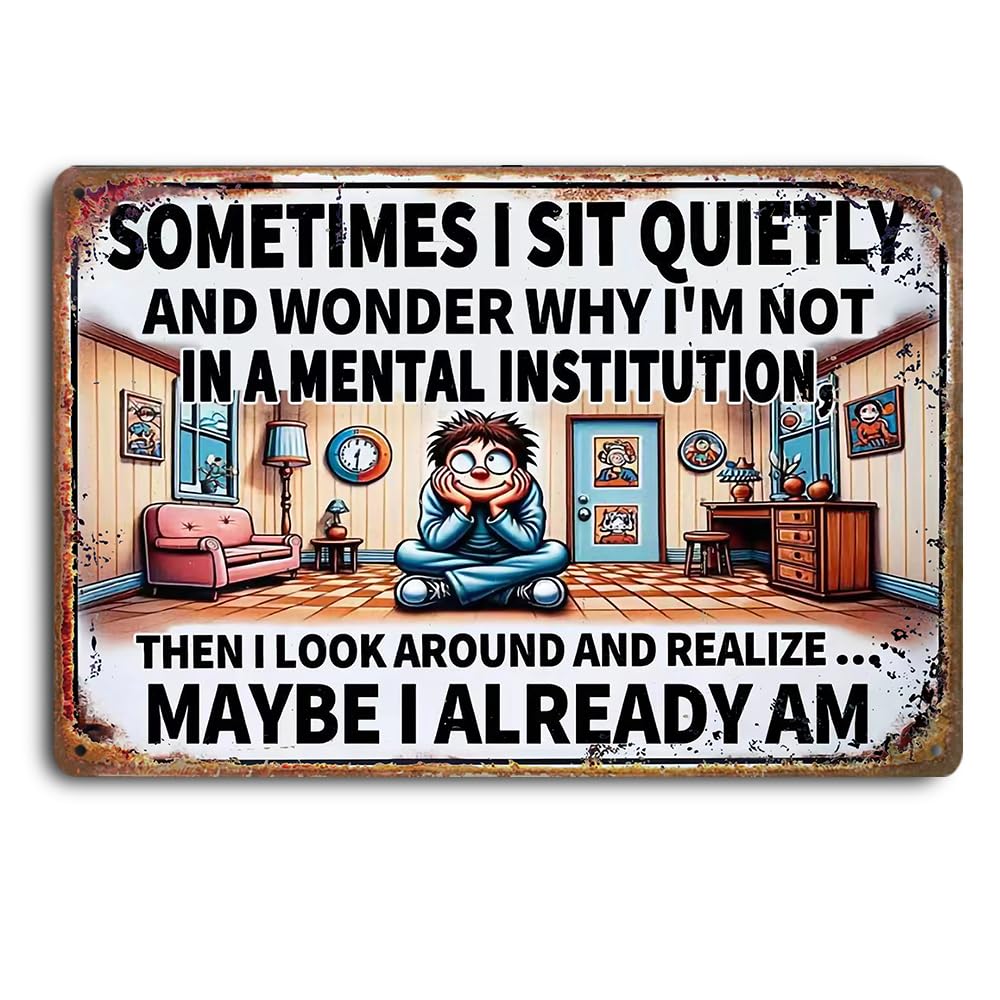 Home Office Quotes - Hiasan Dinding Vintage Lucu - Piring