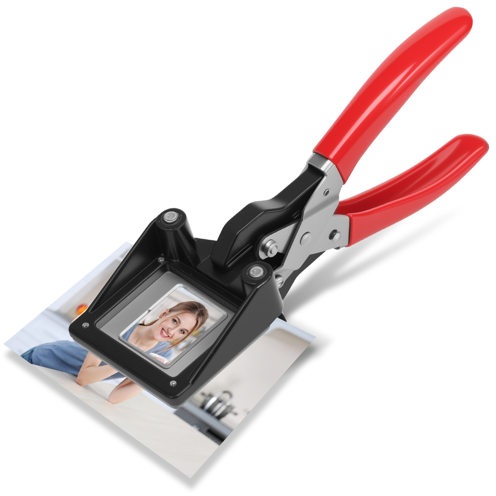 Home Office Passport - Alat Pemotong Foto Paspor Genggam 3x4cm/2.5x3.2cm