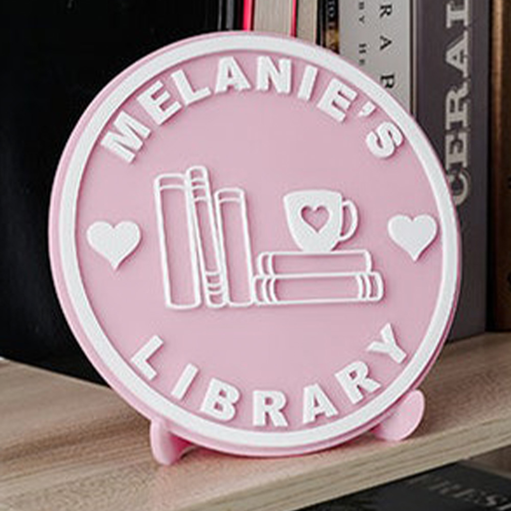 Home Office Bookshelves - Rak buku akrilik kustom dengan braket