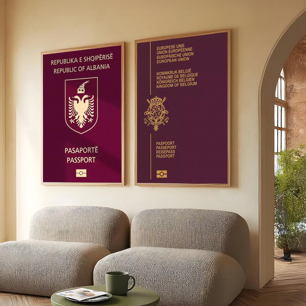 Poster Paspor Latar Belakang M - Home Office Passport ulasan dan harga