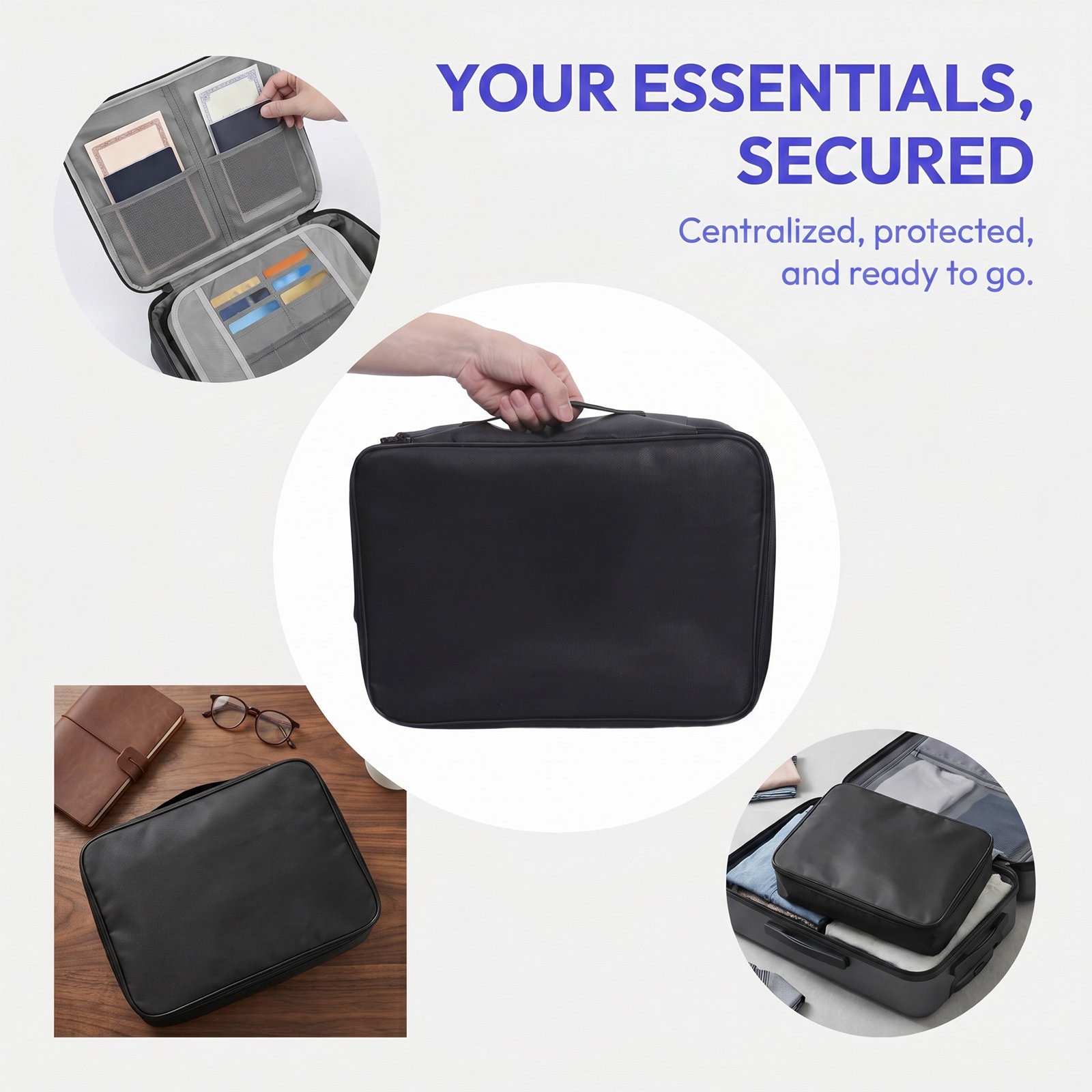 Organizer Dokumen Penting Kota - Home Office Passport ulasan dan harga