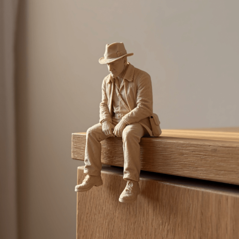Patung Duduk Matte Beige Explo - Home Office Bookshelves ulasan dan harga