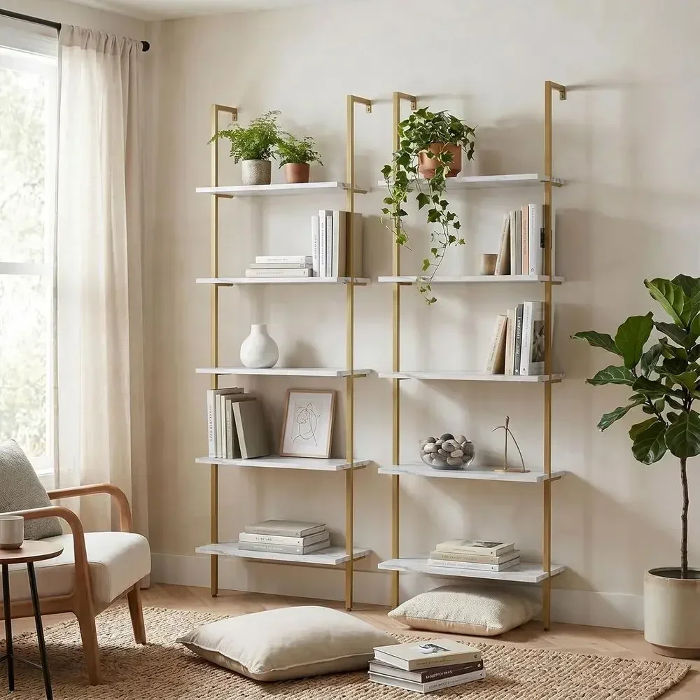 Rak Kayu Dinding 5 Tingkat Ber - Home Office Bookshelves ulasan dan harga