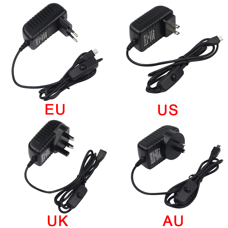 5V 3A Raspberry Pi 3 Model B + - Home Office Uk ulasan dan harga