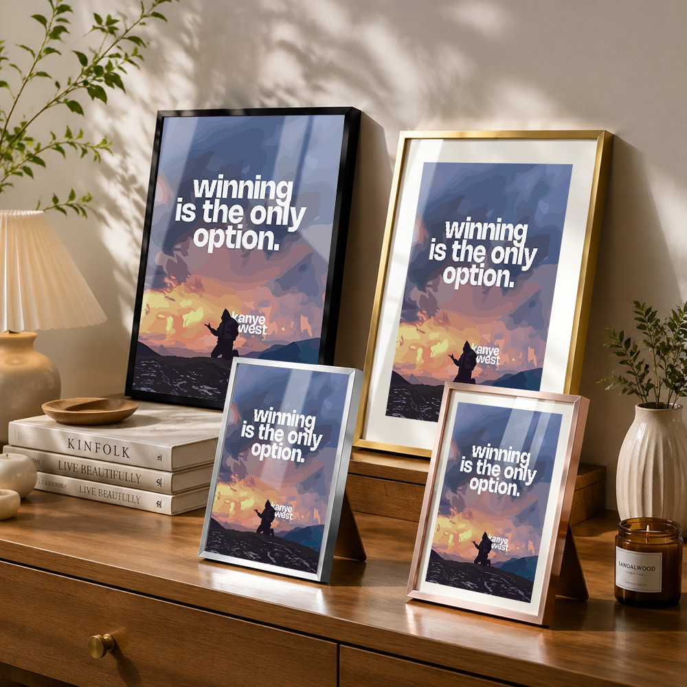 Poster Logam Berbingkai Kutipa - Home Office Quotes ulasan dan harga