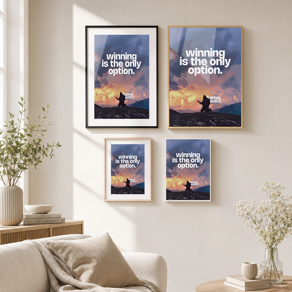 Poster Logam Berbingkai Kutipa - Home Office Quotes ulasan dan harga
