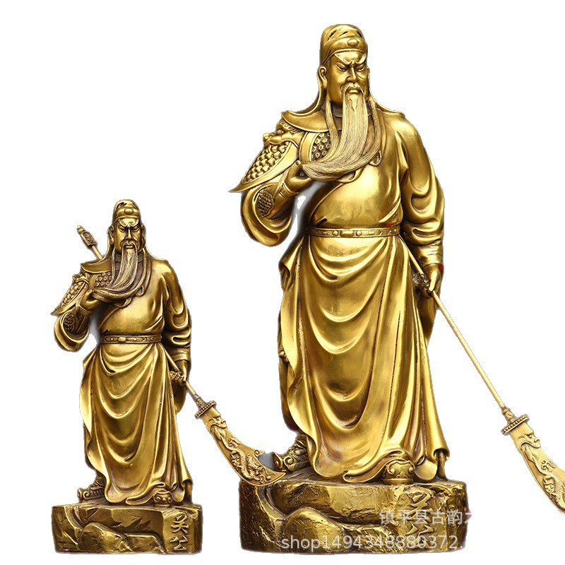 Patung Ornamen Yu Guan Er Ye d - Home Office Ye ulasan dan harga