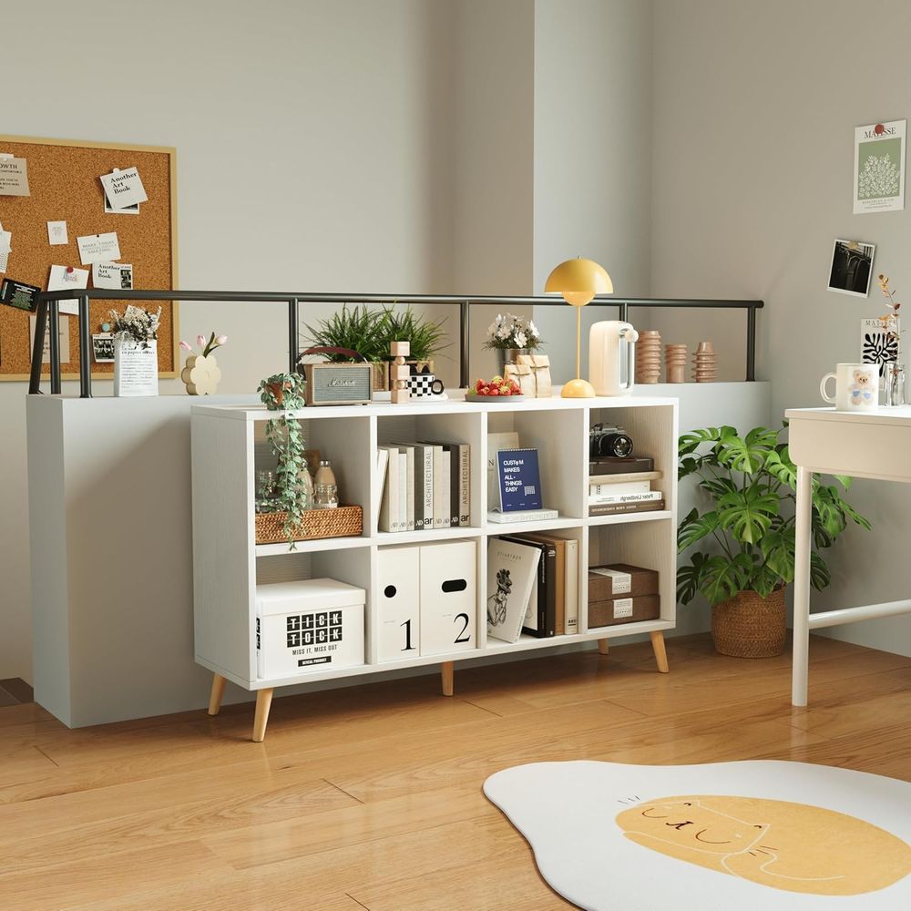 Rak Buku Kayu 2 Tingkat dengan - Home Office Bookshelves ulasan dan harga