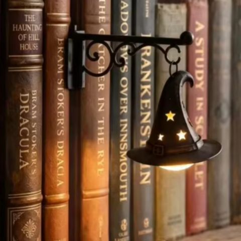 Lentera Rak Buku Hantu, Lampu  - Home Office Bookshelves ulasan dan harga