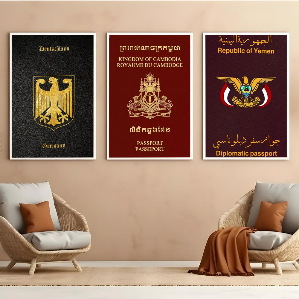 Poster Paspor Latar Belakang M - Home Office Passport ulasan dan harga
