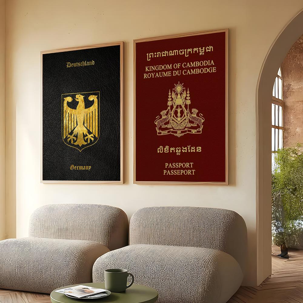 Poster Paspor Latar Belakang M - Home Office Passport ulasan dan harga