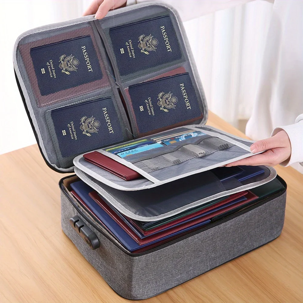 Tas Organizer File Dokumen Rum - Home Office Passport ulasan dan harga