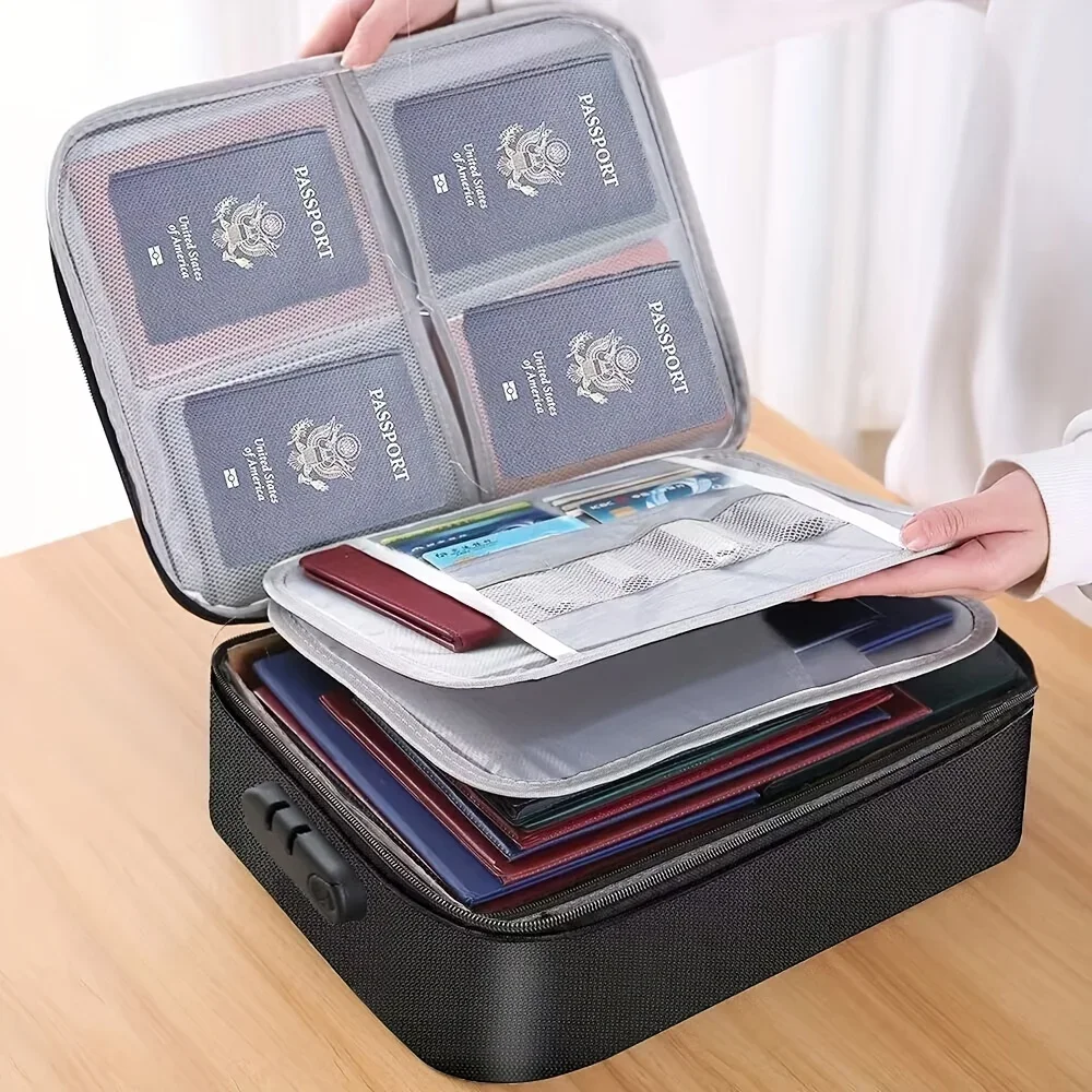 Tas Organizer File Dokumen Rum - Home Office Passport ulasan dan harga