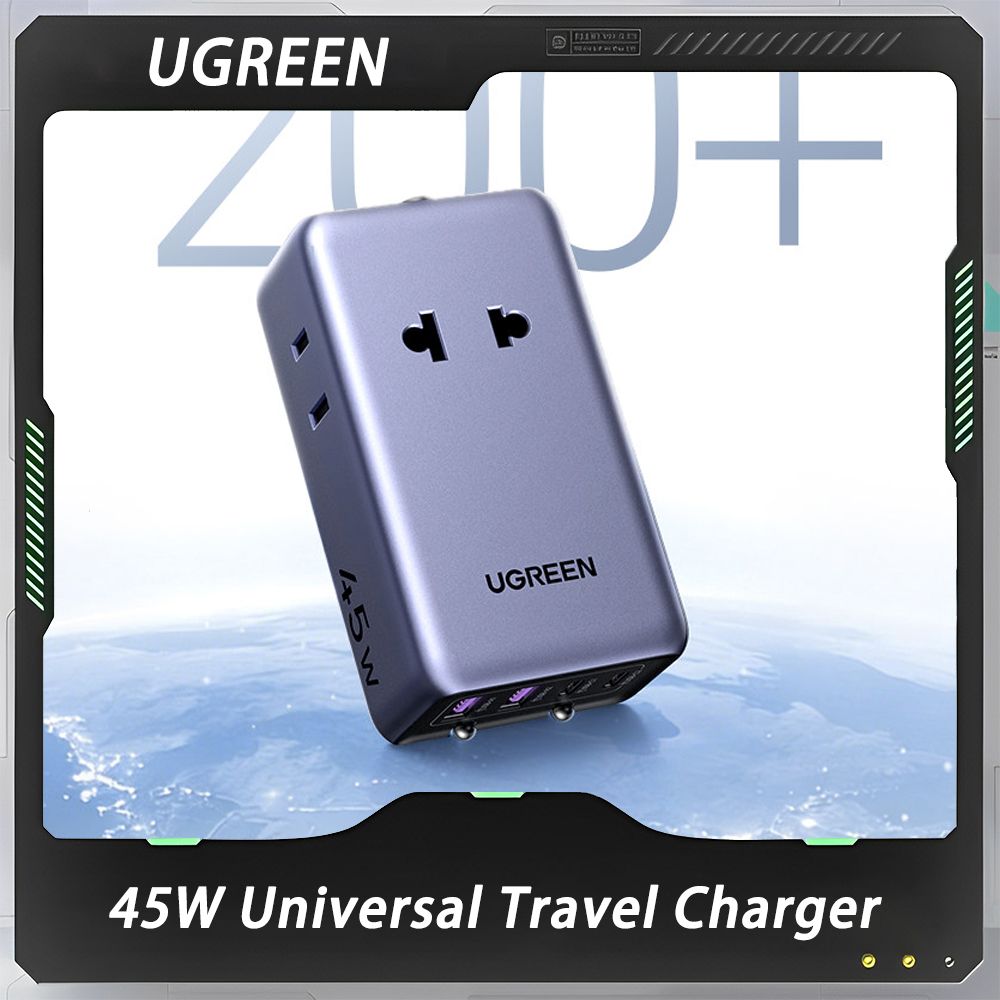 UGREEN 45W Adaptor Colokan Cha - Home Office Uk ulasan dan harga