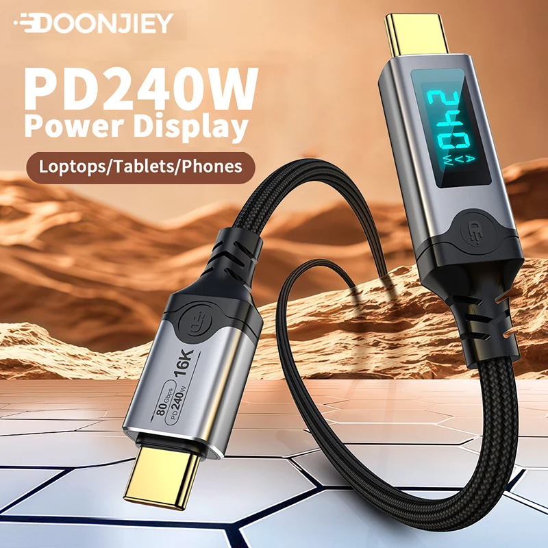 Kabel USB Type C PD240W Pengis - Home Office Dictionary ulasan dan harga
