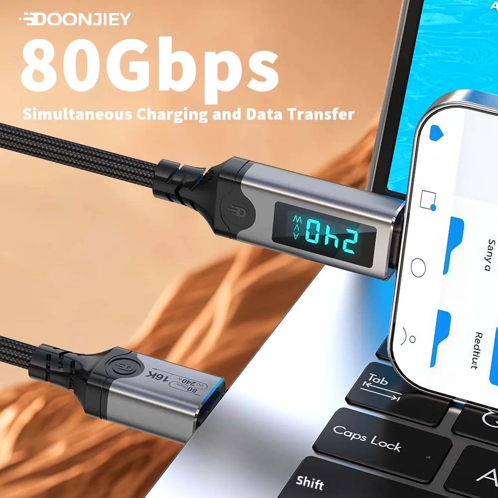 Kabel USB Type C PD240W Pengis - Home Office Dictionary ulasan dan harga