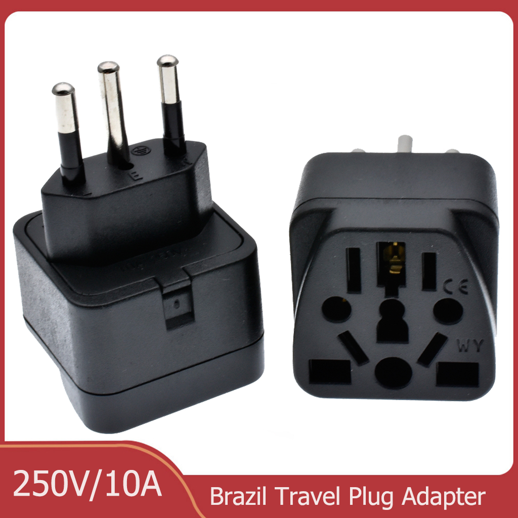 Adaptor Steker Brasil Universa - Home Office Uk ulasan dan harga