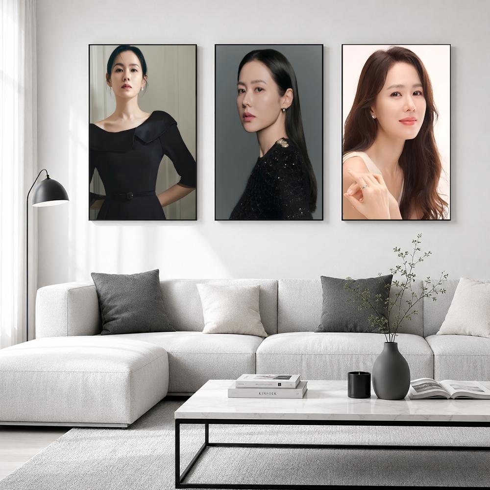 Poster Aktris Son Ye-jin Poste - Home Office Ye ulasan dan harga