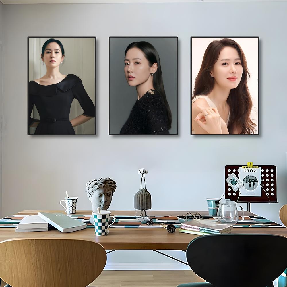 Poster Aktris Son Ye-jin Poste - Home Office Ye ulasan dan harga