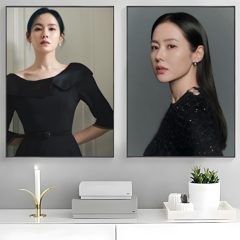 Poster Aktris Son Ye-jin Poste - Home Office Ye ulasan dan harga